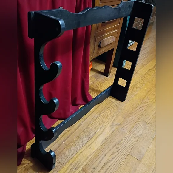 Black Wall Rack - Picture 9 of 13